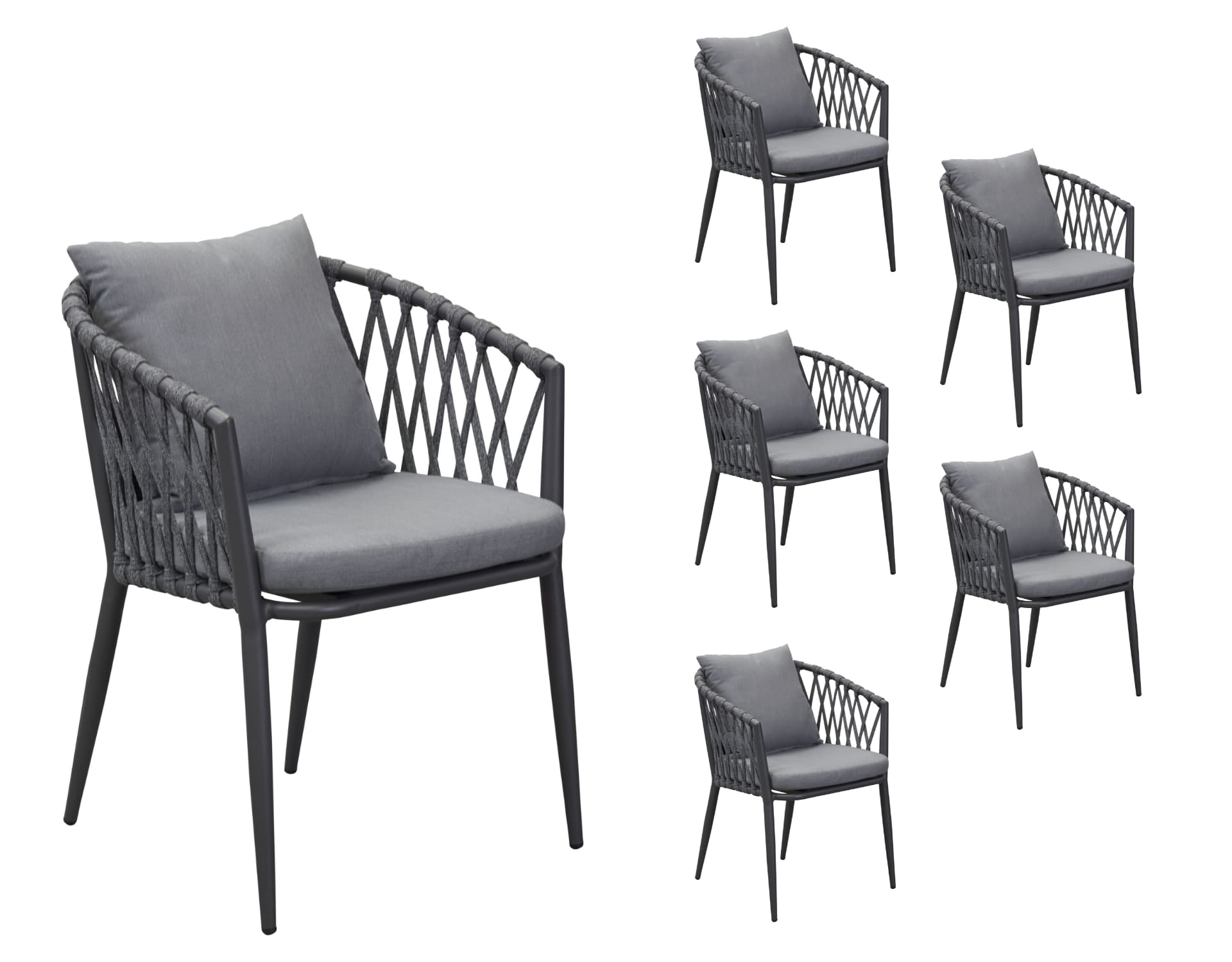 Niktule Stuhl-Reparatur-Kabel-Set - 4 Stück robuste Schnüre für die  Stuhlreparatur,Outdoor-Stuhlzubehör, Gartenstuhlschnüre für Sonnenliegen